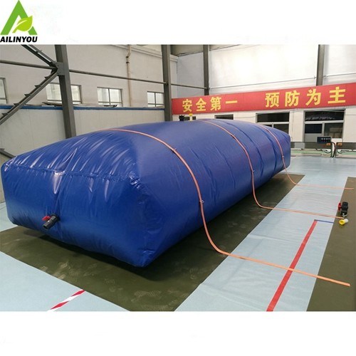 Factory Custom Portable 50000L PVC Collapsible Water Storage Bladder Tanks 30000 Liter Flexible Irrigation Bag
