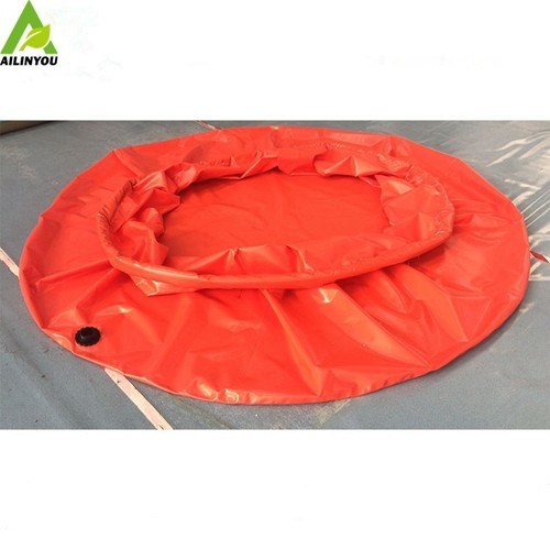 Flexible PVC Tarpaulin Fabric water tank 1000 liter price