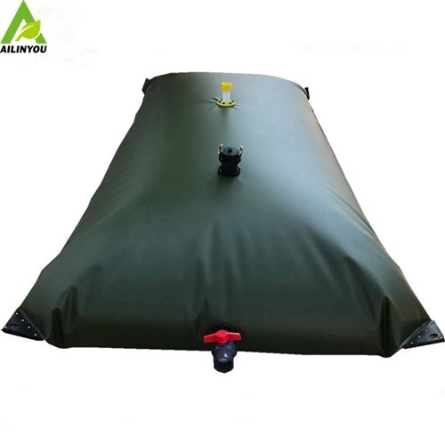 Flexible 10000 liter PVC TPU folding water storage tank rain water tanks Collapsible Water bags