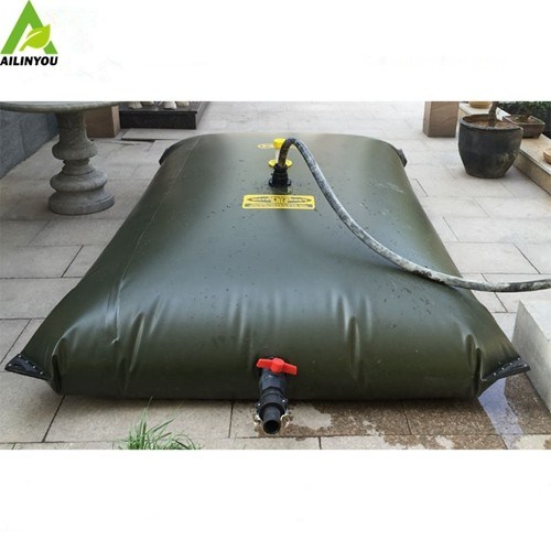 Durable plastic pvc rectangle collapsible water tank 1000L 2000L liter chemical storage equipment