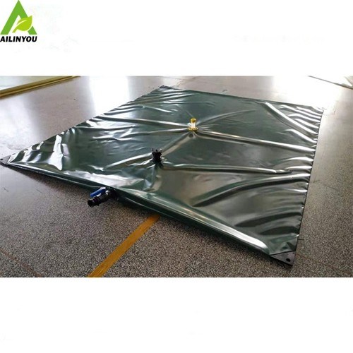 Collapsible  500m3  Large Flexible   Pvc Pillow Irrigation Water Bladder Tank Storage   Inflatable Rubber Pillow Water S