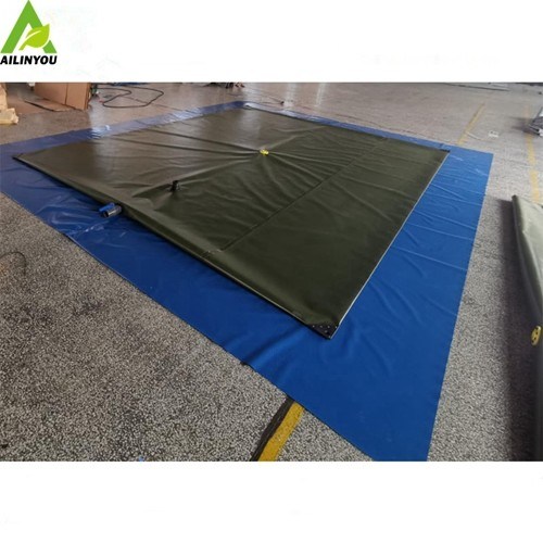 Mobile Portable 5000 Litres Foldable Water Tank Bladders Pvc Water Storage Tank For Irrigation Using