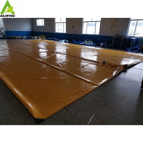 50000 Liter Collapsible Pvc/tpu Tarpaulin Fabric Inflatable Pillow Flexible Rain Water Storage Bladder Tanks