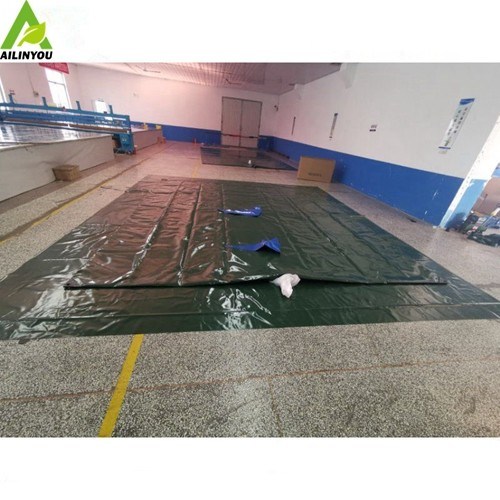 Flexible 10000 liter PVC TPU folding water storage tank rain water tanks Collapsible Water bags