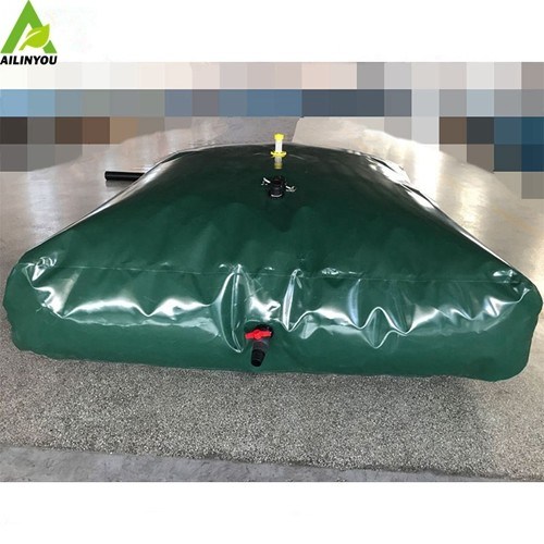 Mobile Portable 5000 Litres Foldable Water Tank Bladders Pvc Water Storage Tank For Irrigation Using