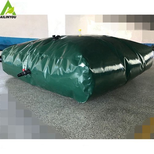 Mobile Portable 5000 Litres Foldable Water Tank Bladders Pvc Water Storage Tank For Irrigation Using