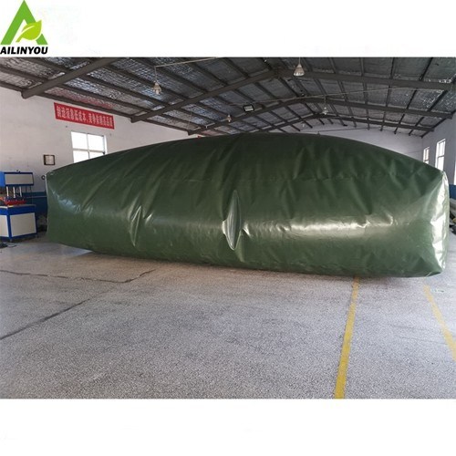 Agriculture Large Square Foldable Collapsible Pvc/Tpu Tarpaulin Fabric Water Storage Bladders Tank Inflatable Water Tank