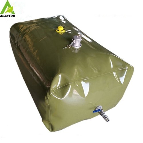 0.7mm ~2.0mm  Thickness TPU Tarpaulin Fabric Rectangular Collapsible  50~500,000 Liter Fuel Tank Bladder