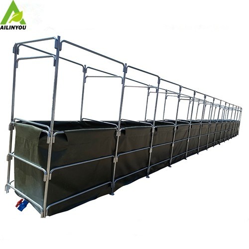 Factory Direct Sales Fsh Farming Equipment Hydroponics System Custom Shrimp Farm Tank