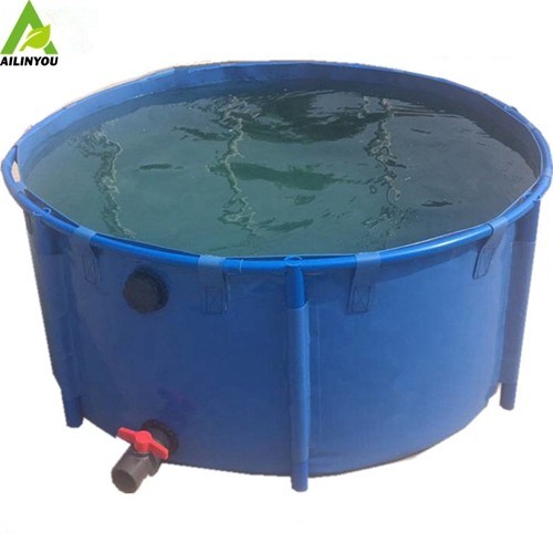 mobile 30000 Liters  wire  mesh tank for fish farming or water storage
