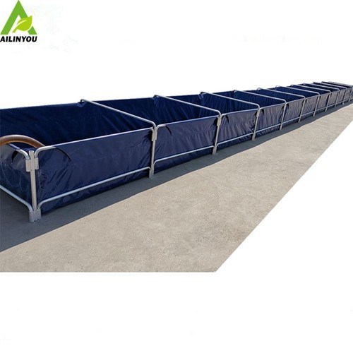 Factory Customized PVC Canvas Fish Tank Tarpaulin Fish Farming Transparent Canvas Outdoor Fish Pond