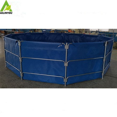 Fiberglass Fish Water Tank Koi Breeding Water Pond for Aquaponic RAS Recirculating Aquaculture System
