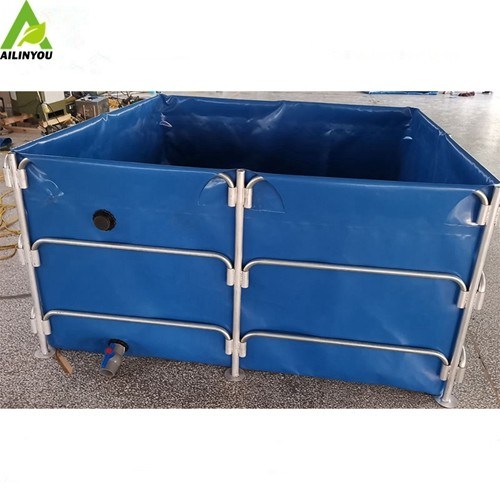 Mobile Galvanized steel Wire Mesh Tank Water Storage Tank for Rainwater Storage irrigation