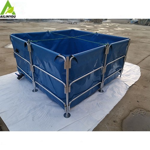 China factory indoor and outdoor 5000L plastic fish farming tank for sale