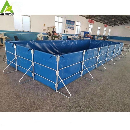 Customized Light Fish Pond Tarpaulin For Farm 2000l Pvc Fish Farming Tank Pond For Europe