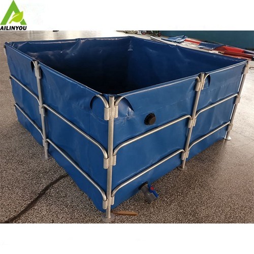 Factory Direct Sale PVC Tarpaulin Water Tank for Fish and Irrigation 1m3~1000m3