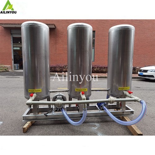 Factory Supply Biogas/Methane Scrubber H2S Remove Biogas Purification System