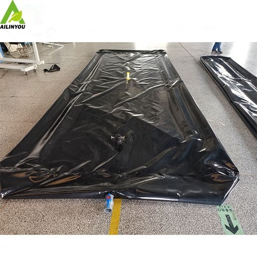 Pvc Custom Foldable Water Bladder  Foldable Food Grade  Drinking Water Storage Bladder on Boat