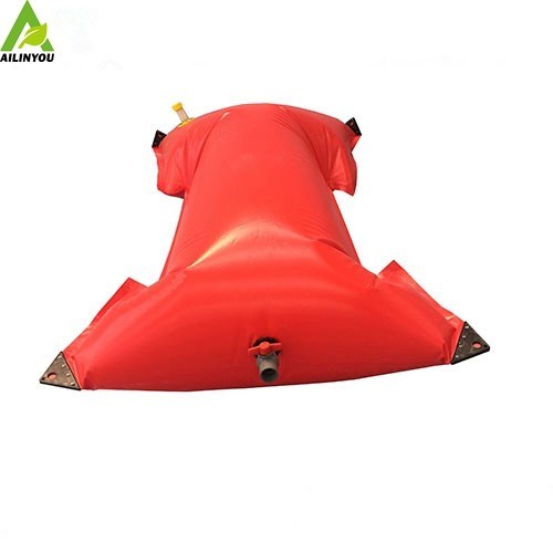 Hot Sale 1000 gallon Agricuture use collapsible water tank PVC plastic flexible water storage bladder tank