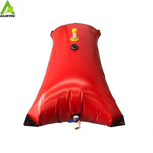 Hot Sale 1000 gallon Agricuture use collapsible water tank PVC plastic flexible water storage bladder tank