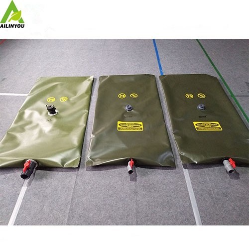5000liter Plastic Collapsible Flexible Water Reservoire Tanks Storage Bladders For Sale