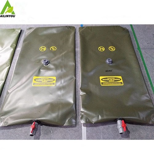 5000liter Plastic Collapsible Flexible Water Reservoire Tanks Storage Bladders For Sale
