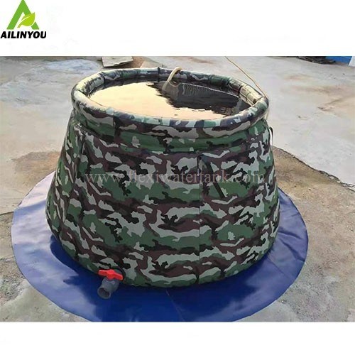 Foldable water tank with onion shape PVC Anti-UV Professional Manufacturer