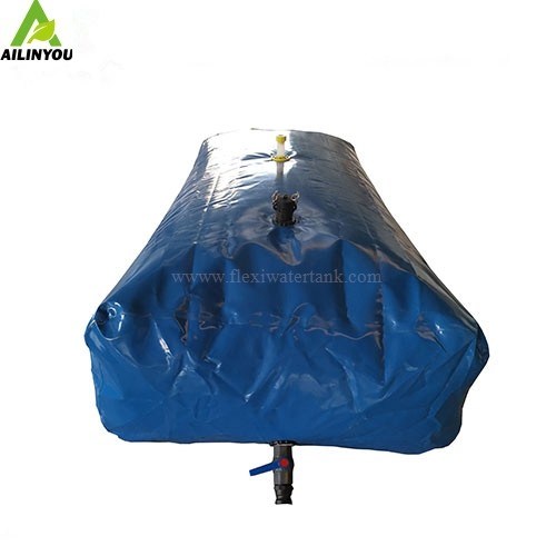 Manufacturer Collapsible 80m3 Water Storage Bladder Tank PVC Durable Flexible Tanks