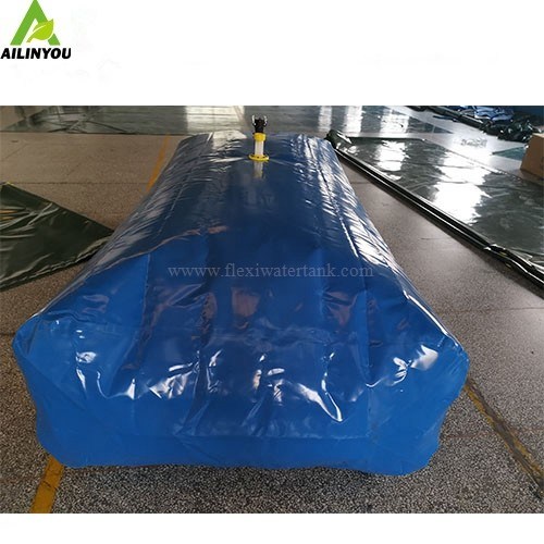 Ailinyou Good Quality Rainwater Storage Bladder Collapsible Square Water Tanks 5000 Liter for water treatment