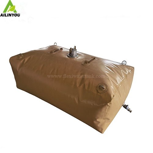 Ailinyou  Customized  TPU Foldable Diesel Bladder 500 Liter for Boat or Marine Fuel Storage