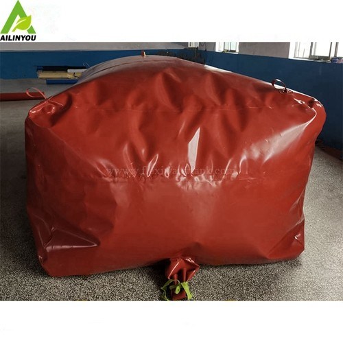 Sustainable Biogas Digester / Storage Bag for Power Generation - Manure Raw Material