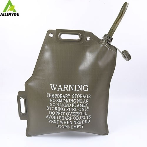 5L 10L 20L Portable  TPU Green Gasoline Fuel Tank Diesel Durable Motorcycle Fuel Bag  Jerry Can